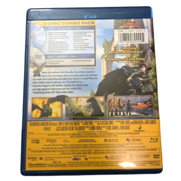 How to Train Your Dragon Blu-ray + DVD – DreamWorks Family Adventure - Picture 2 of 4